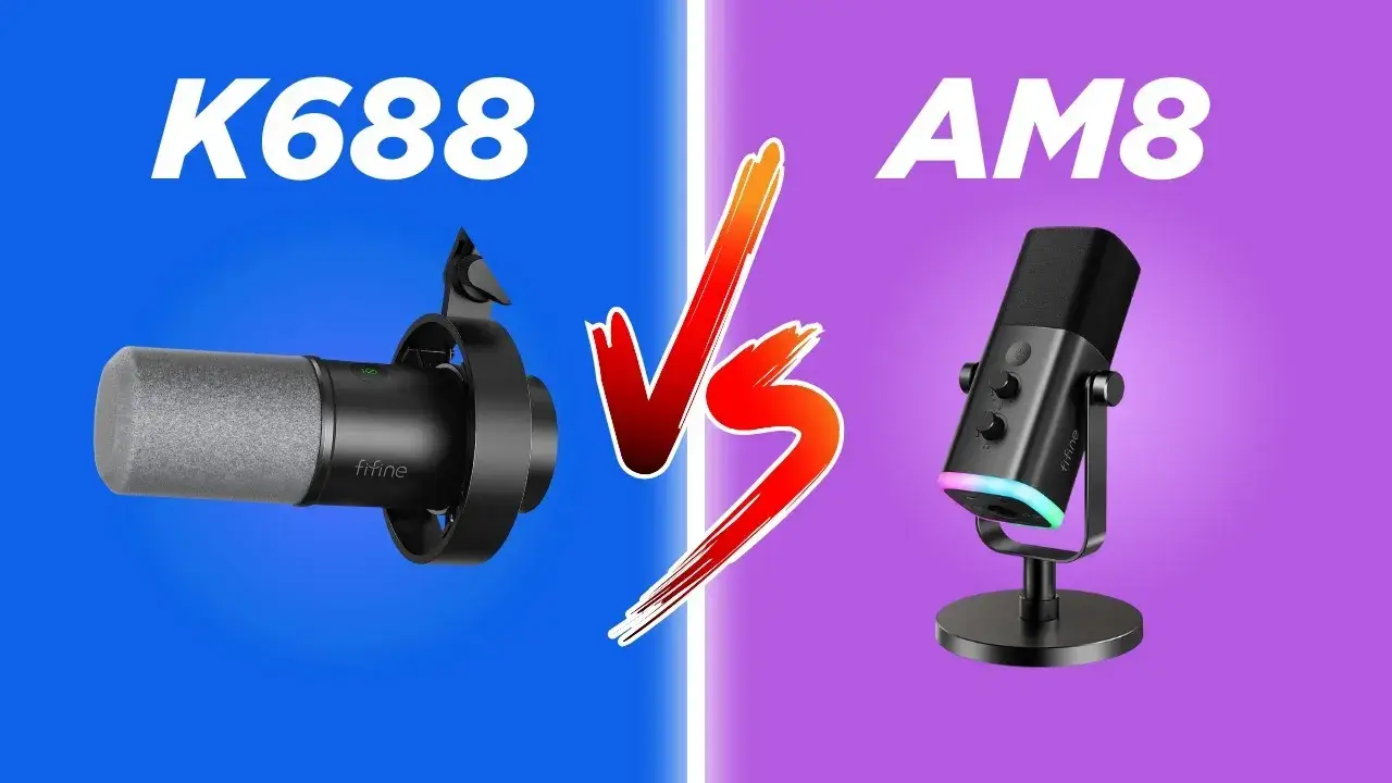 FIFINE AM8 vs K688 microphone