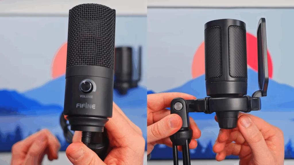 FIFINE K669B vs A6V microphone