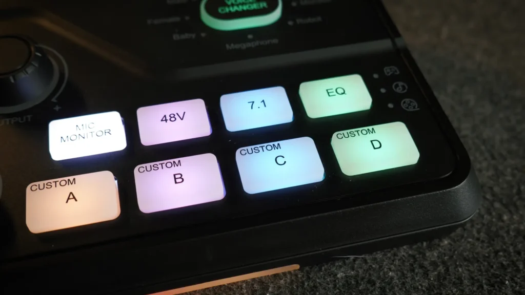 FIFINE SC8 review on custom sound buttons