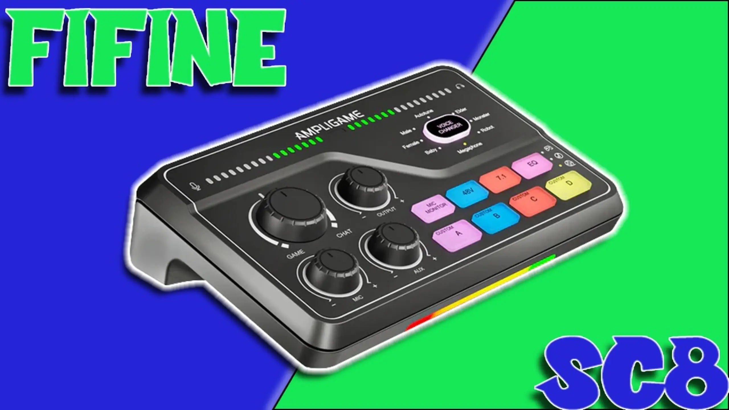 FIFINE SC8 review