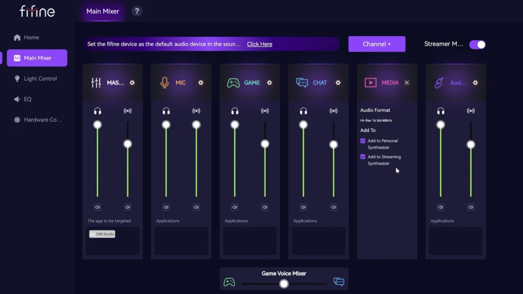 FIFINE Genie software