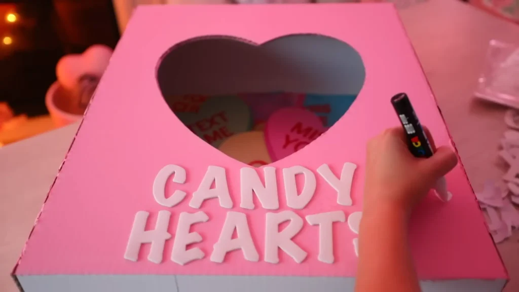 heart box for Valentine's Day gift