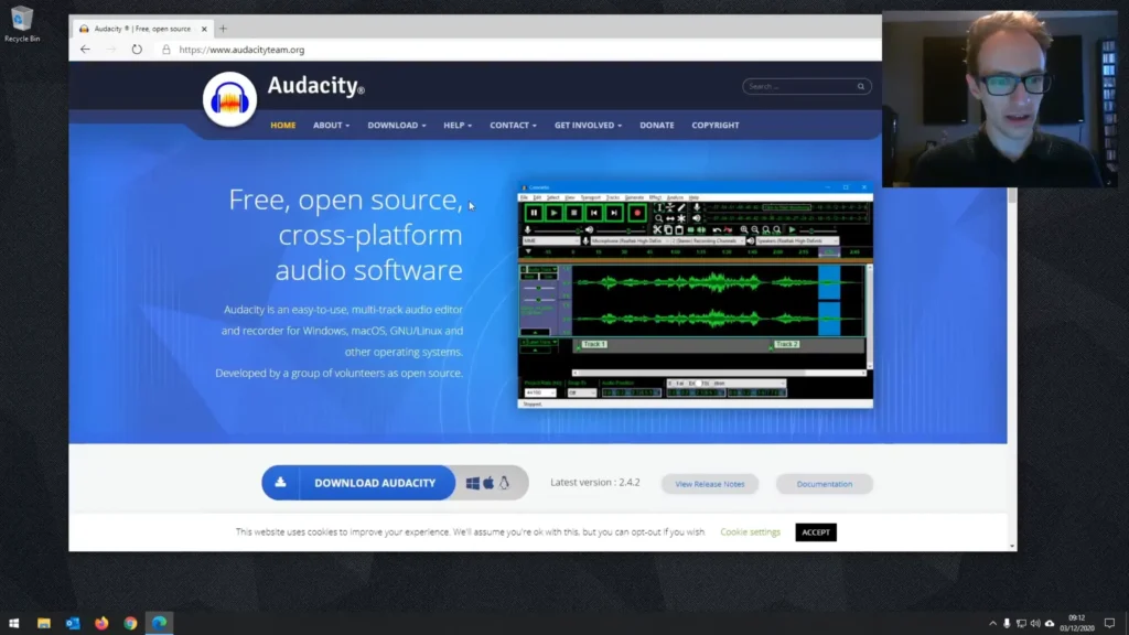 Audacity for podcast