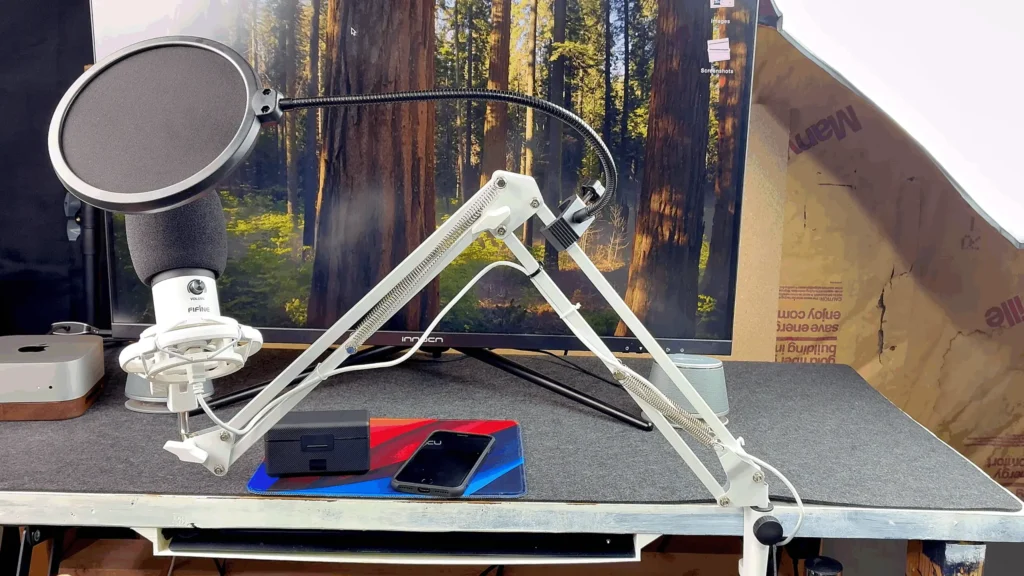 FIFINE T669 review on pop filter