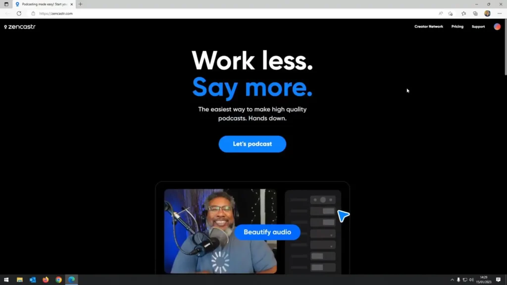 Zencastr for remote interviews