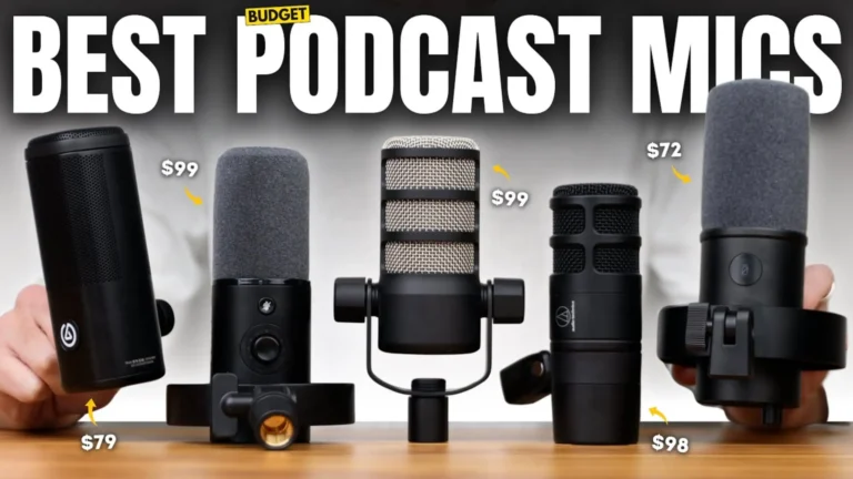 best microphones for podcasting