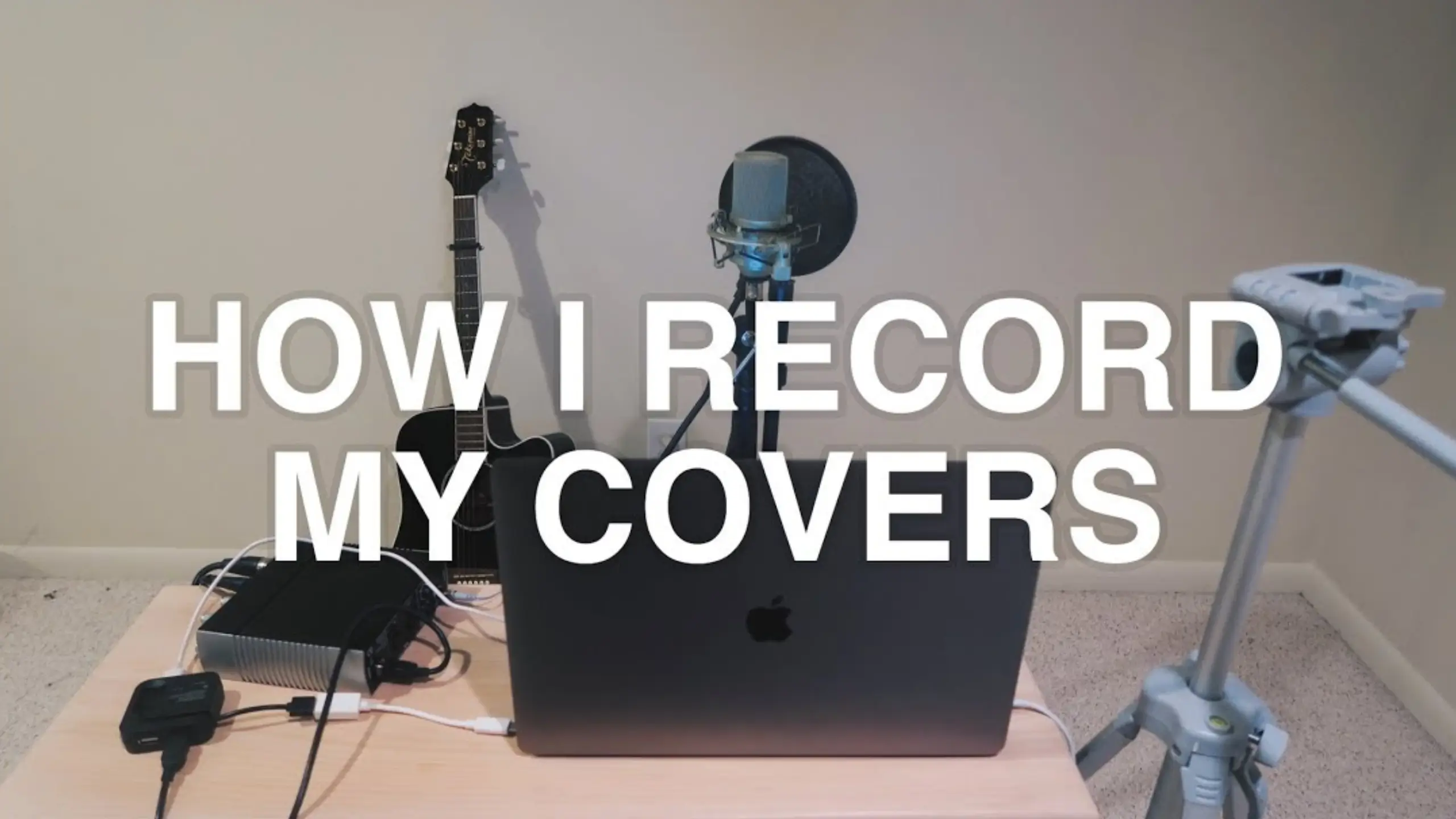 how to record vocal covers