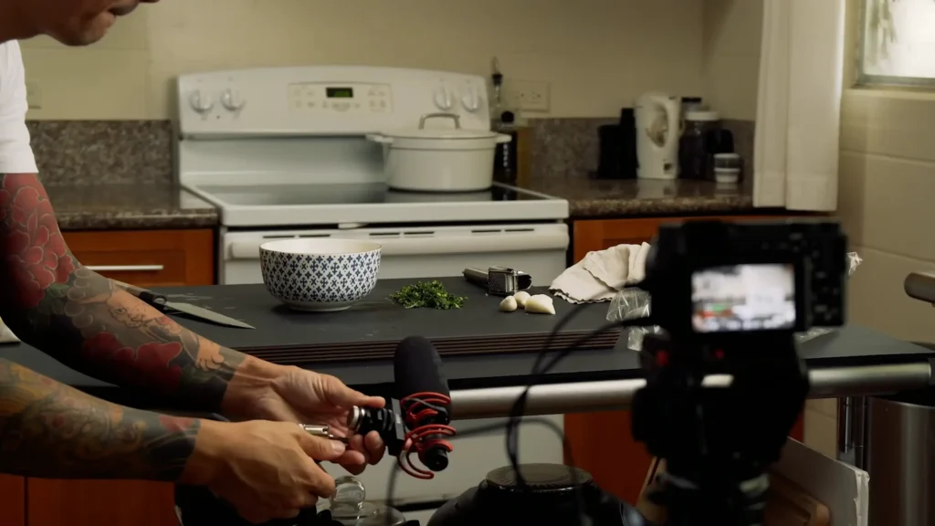 ASMR recording position