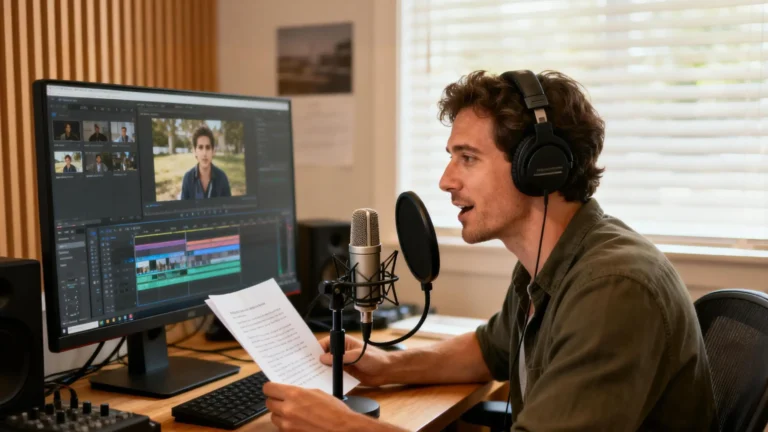 how to do a voice over for beginner