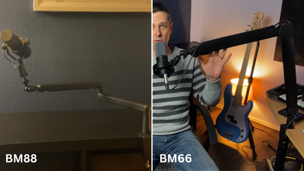FIFINE BM88 vs BM66 length