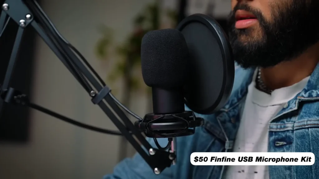 FIFINE T660 microphone kit for streaming