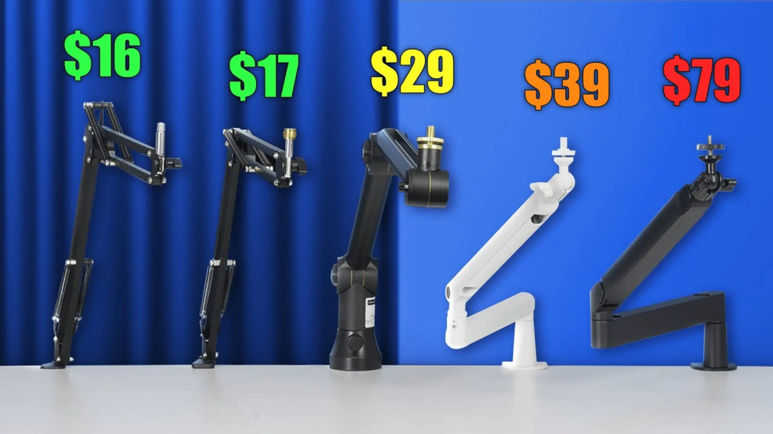 best microphone boom arms