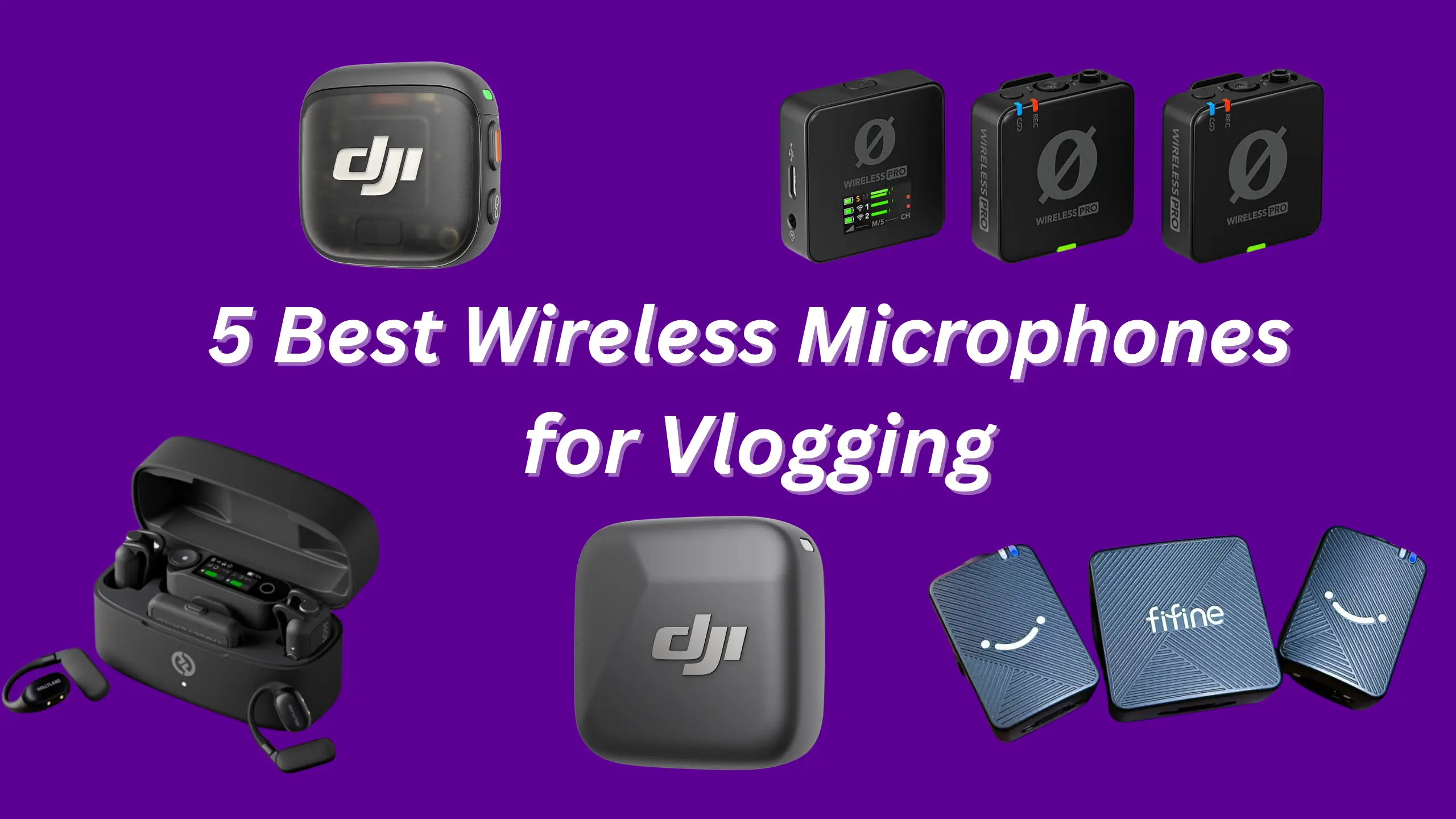 best wireless microphones for vlogging