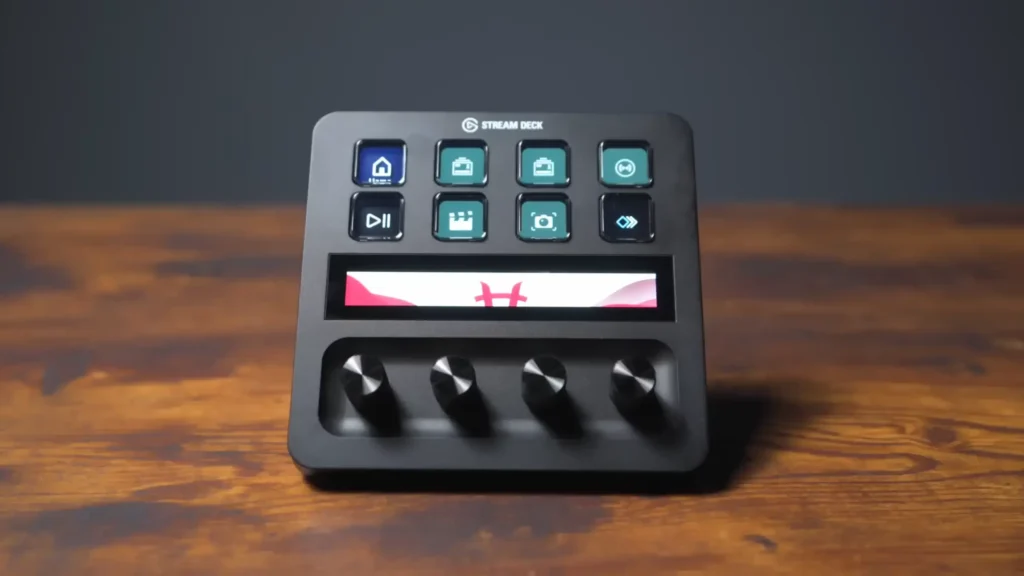 Elgato Stream Deck + audio mixer