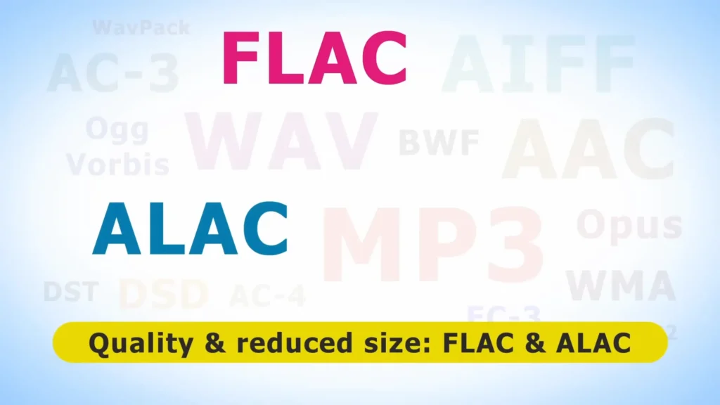 FLAC audio format