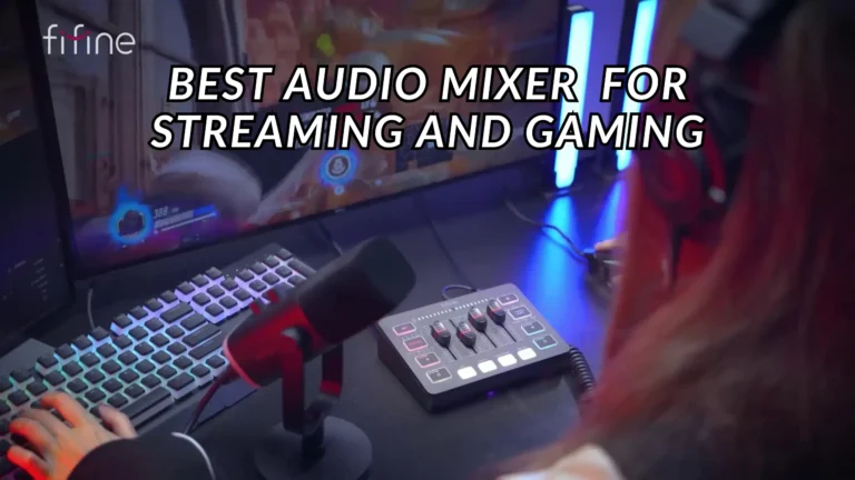 best audio mixer for streaming