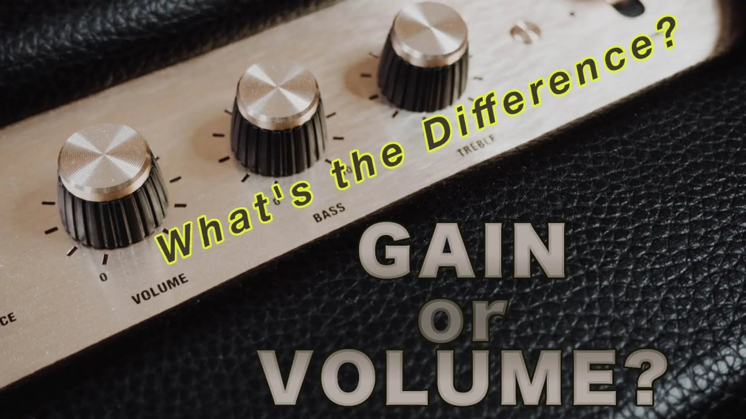 microphone gain vs. volume