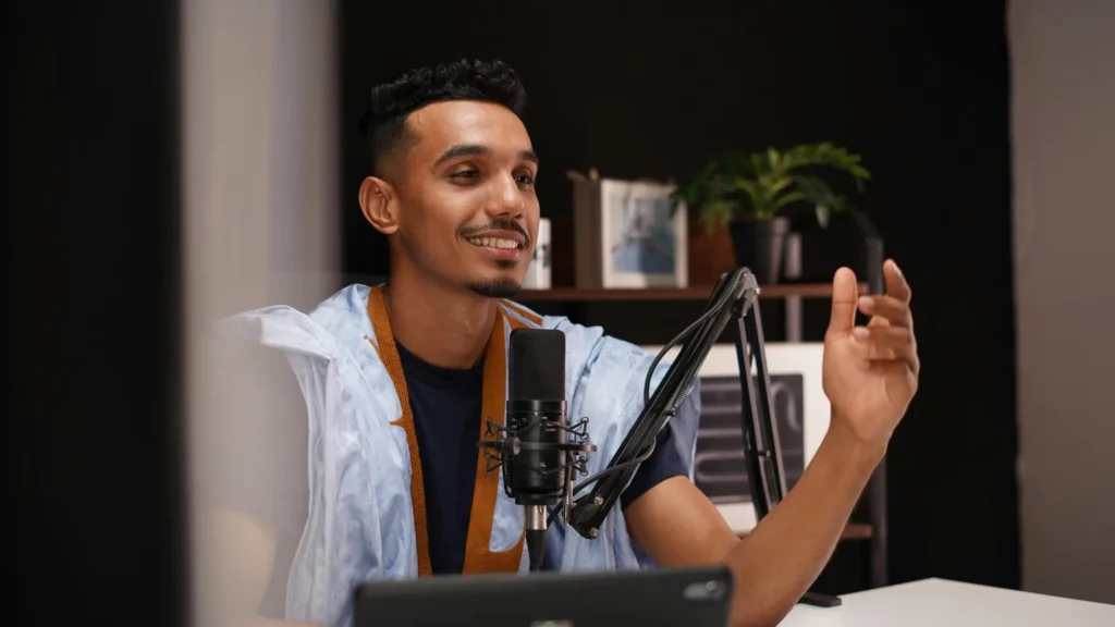 microphone position