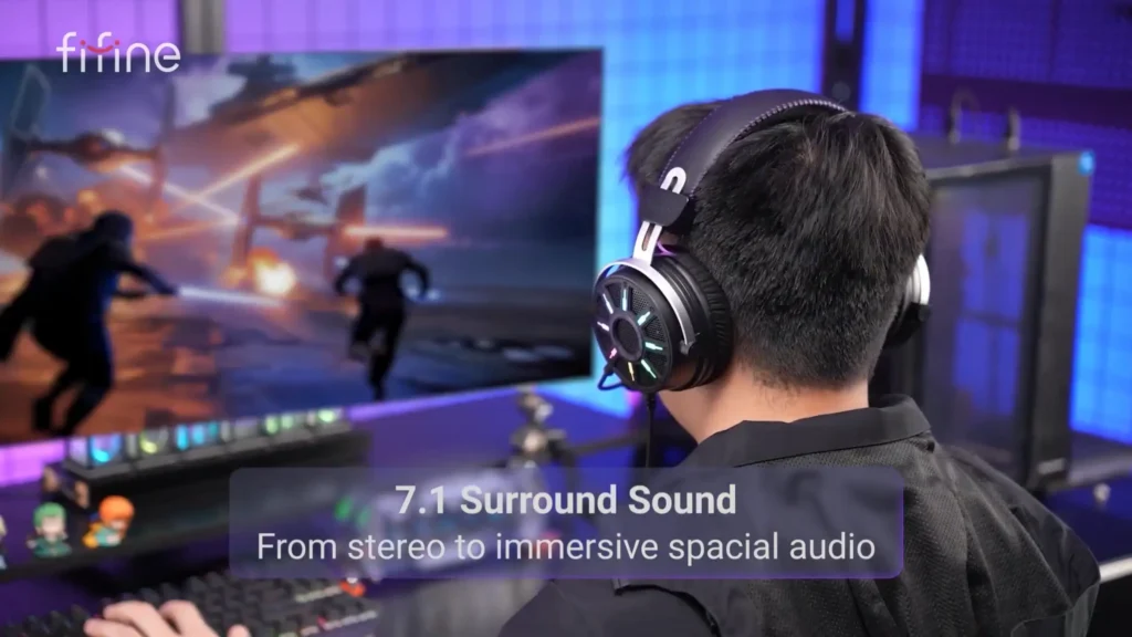FIFINE  surround sound headsets