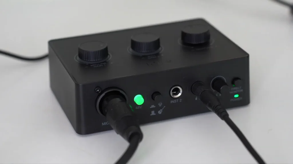 FIFINE SC1 with phantom power