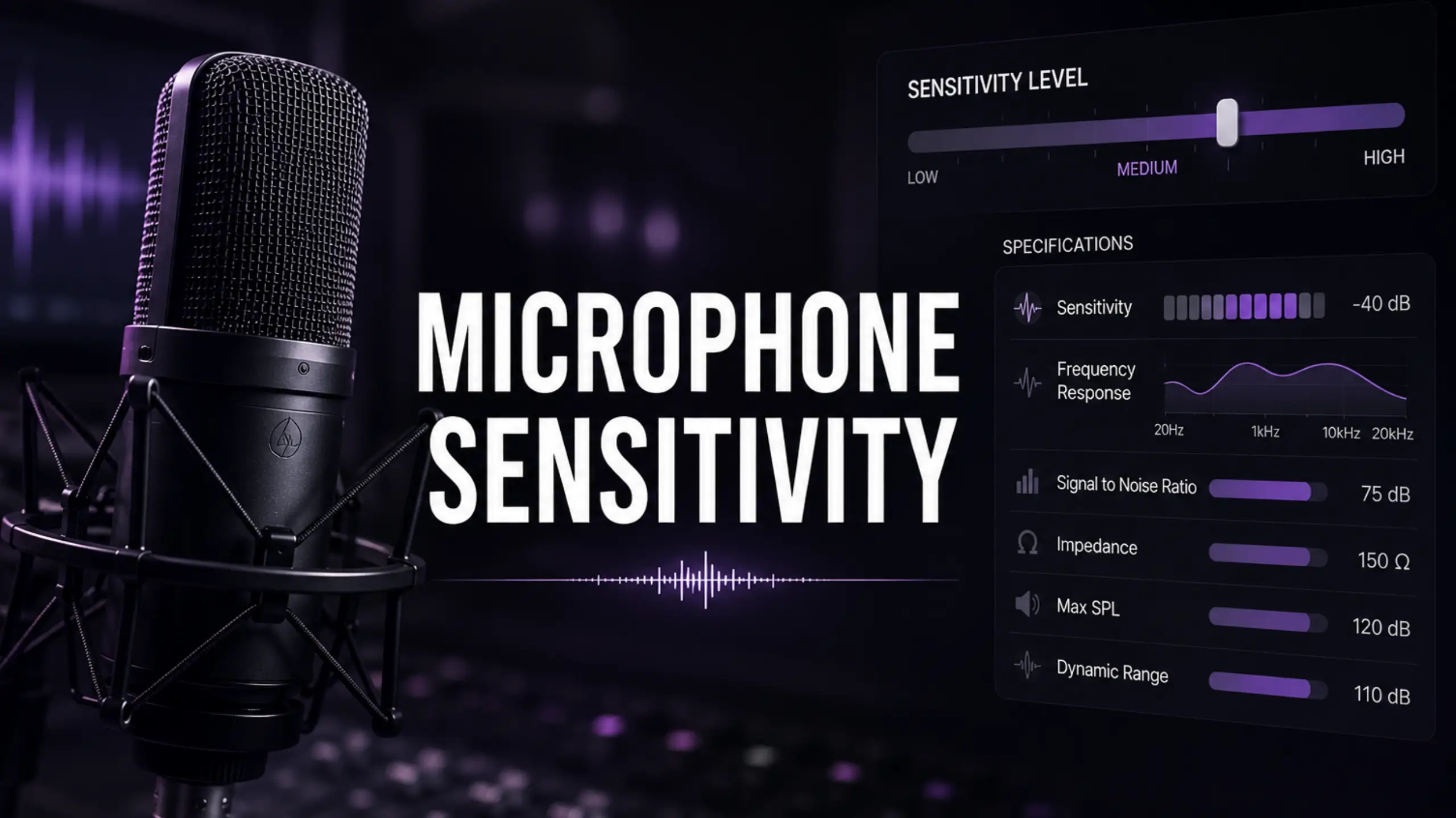 microphone sensitivity