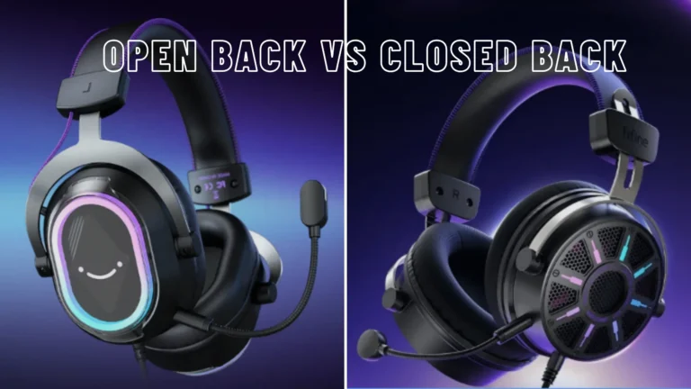 open back vs closed back headphones
