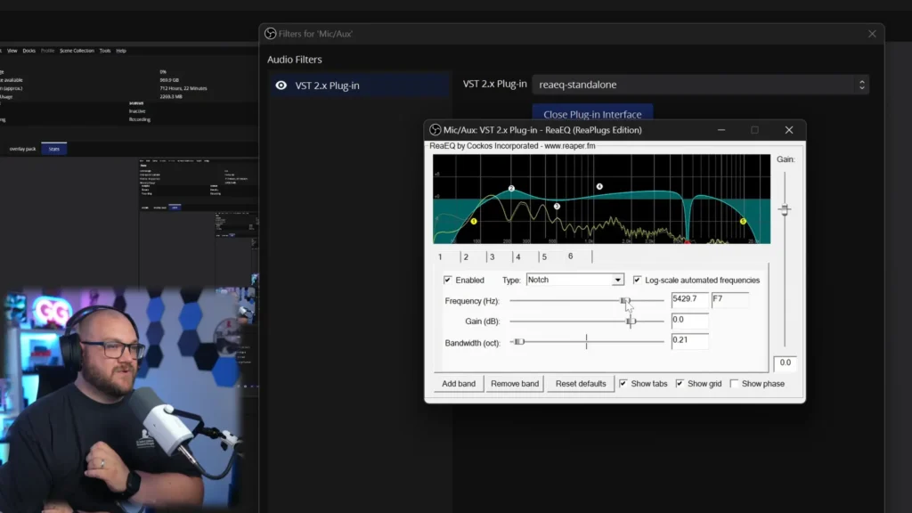 FIFINE AM8 EQ settings