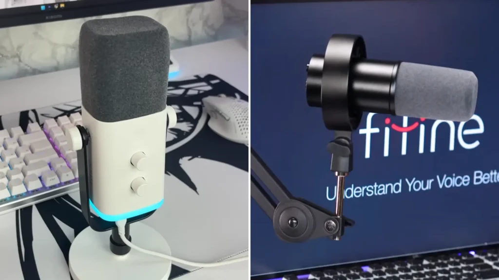 FIFINE AM8 and FIFINE K688 microphone