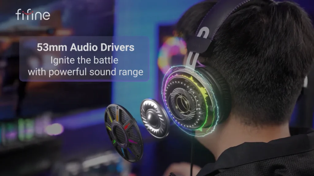 fifine H19 53mm headsets