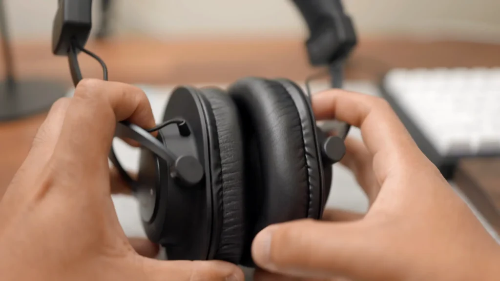 FIFINE H8 headphone ear cup