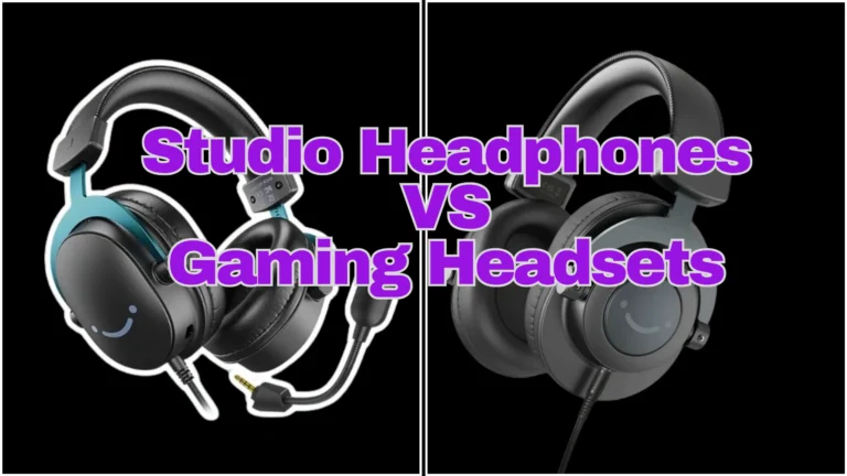 studio headphones vs gaming headsets