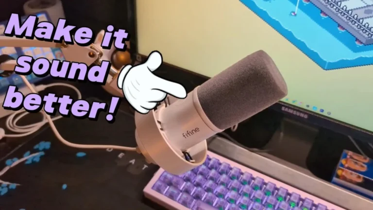 how to make your mic sound better