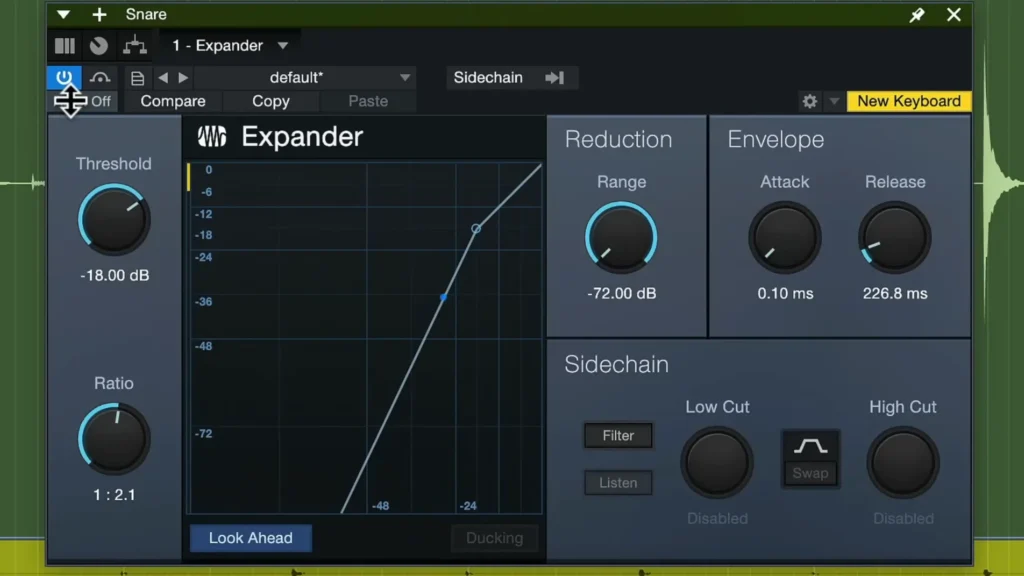 expander setup