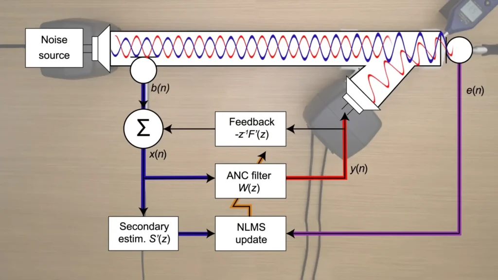 active noise cancellation path