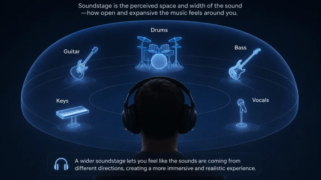 soundstage in headphones