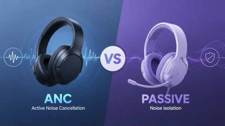 ANC vs passive noise isolation
