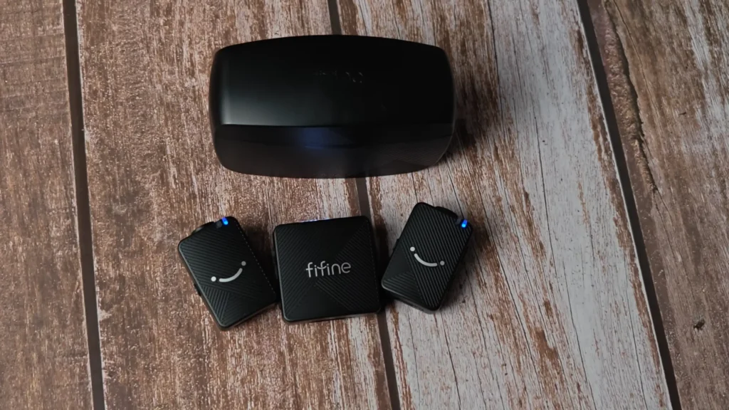 fifine M9 wireless microphone