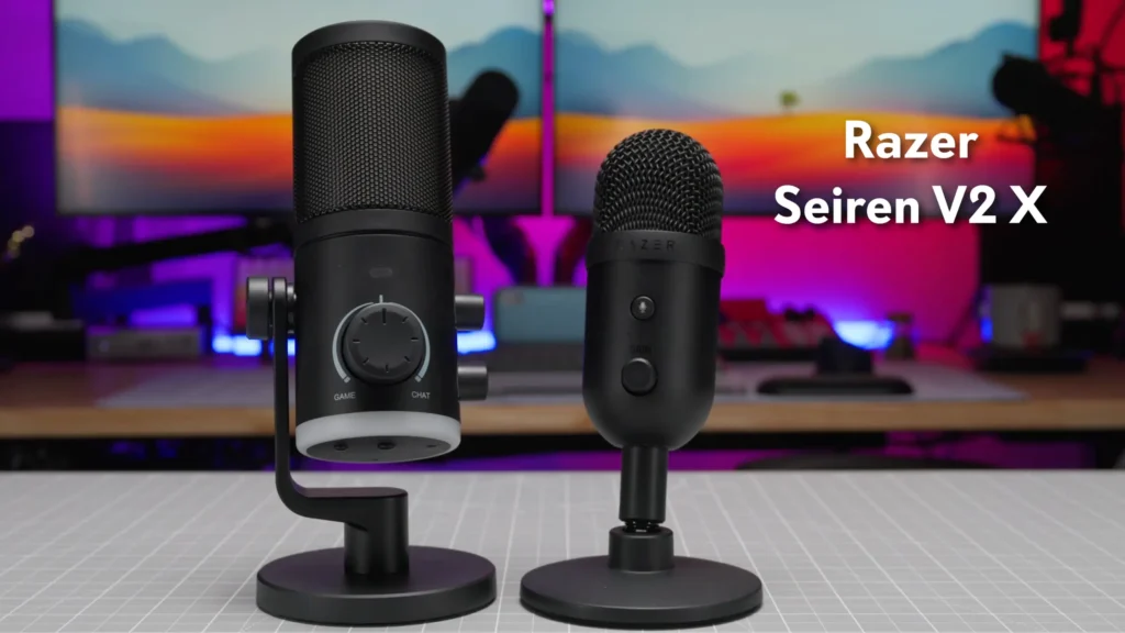 fifine AM6 vs Razer Seiren V2 X