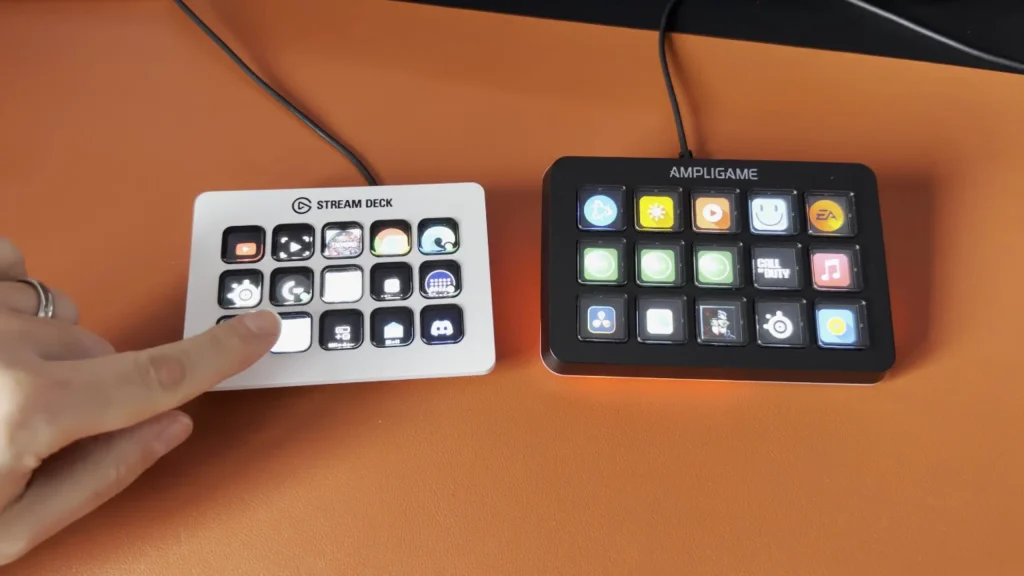 stream controller LCD keys