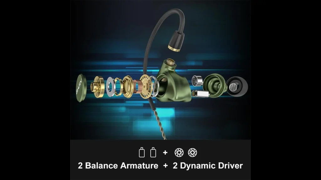 hybrid heaphone drivers