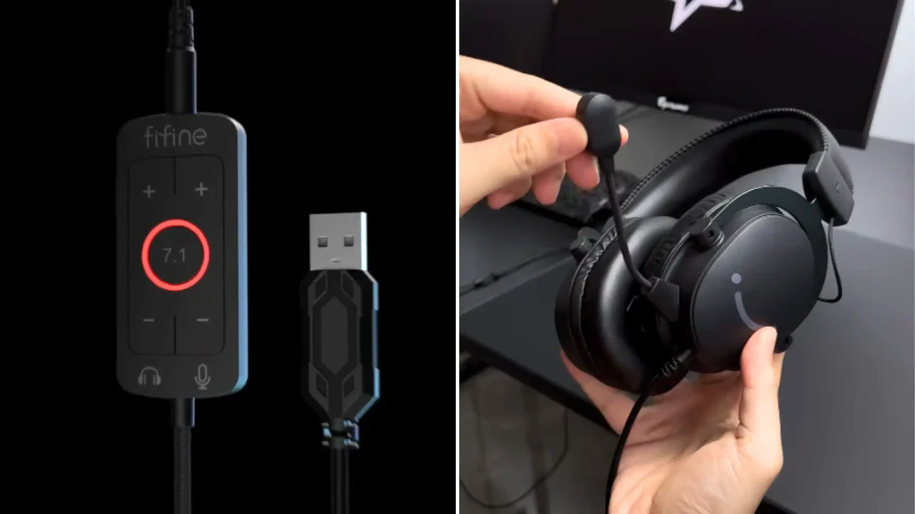 fifine H19 7.1 surround sound headset