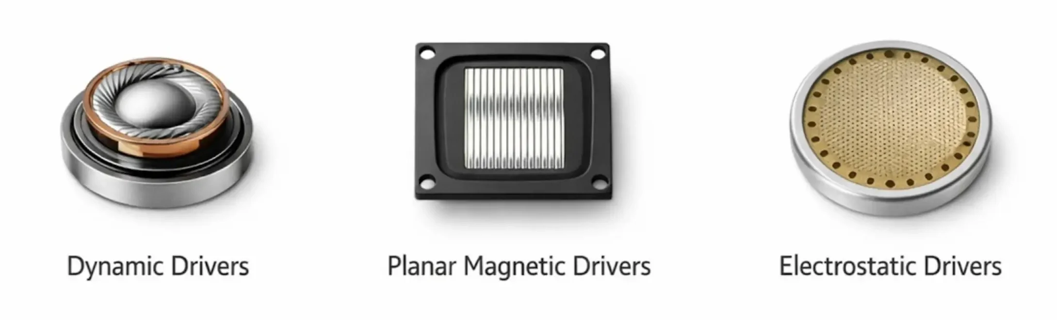 headphone driver types
